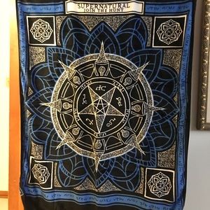 Supernatural throw blanket